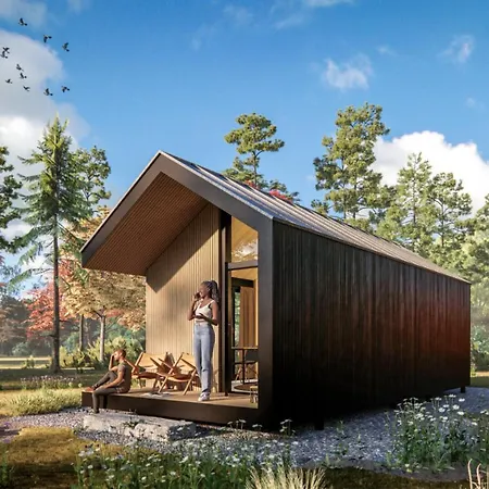 בית נופש Tiny House Mooidal Met Hottub